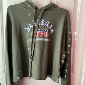Las Vegas Croptop Hoodie